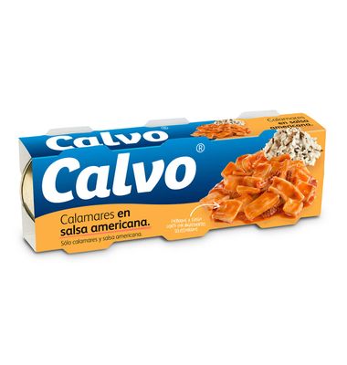 Calamar Calvo Salsa Americana 3 Unidades