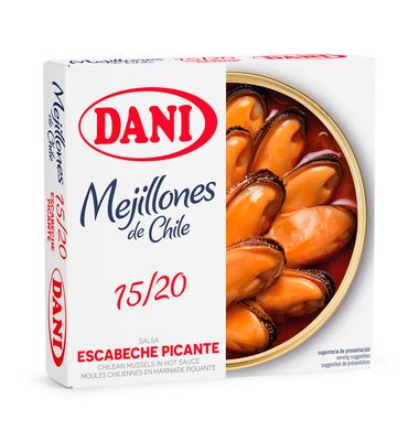 Mejillones Dani Escabeche Picante 69 G