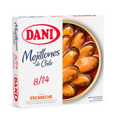 Mejillones Dani Escabeche 8/14 69 G