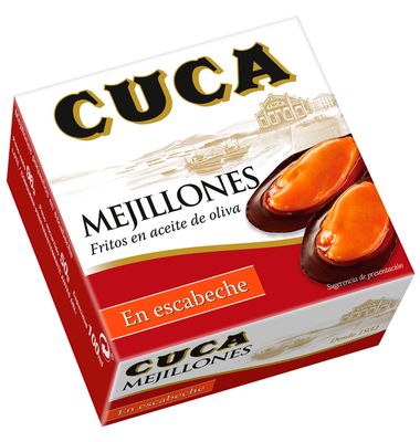 Mejillones Cuca Escabeche 50G