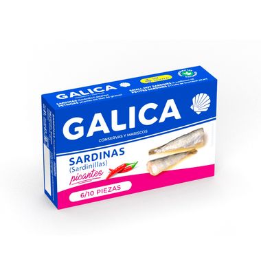 Sardinillas Galica Picante 58 G