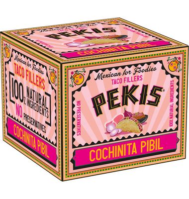 Cochinita pibil PEKIS, caja 180 g