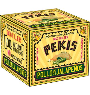 Pollo con jalapeños Pekis 180 g.