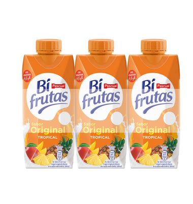 Bifrutas Pascual Tropical 3 Unidades