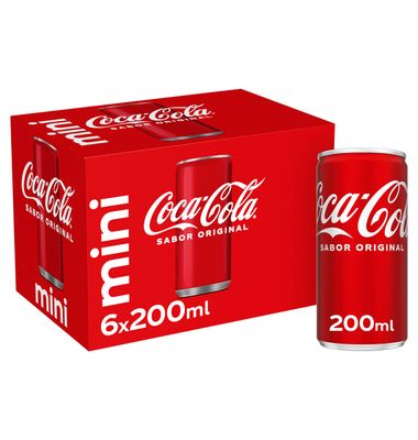 Refresco Coca-Cola Lata 6 Unidades X 20cl 6 x 20 cl