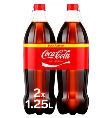 Refresco Coca-Cola Normal Bipack 1.25 L