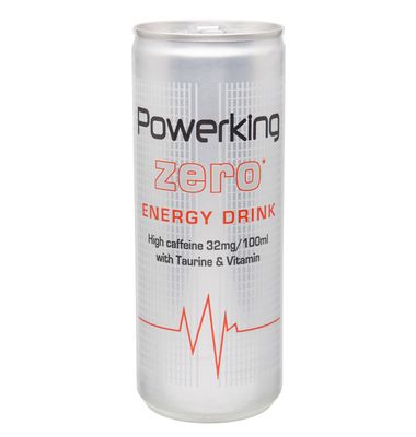 Bebida Energética Powerking Zero Lata 250 ml