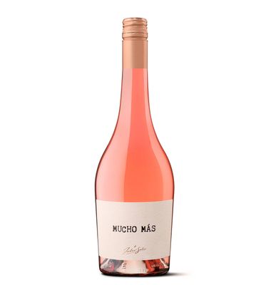 Vino rosado Mucho Más 75 cl.