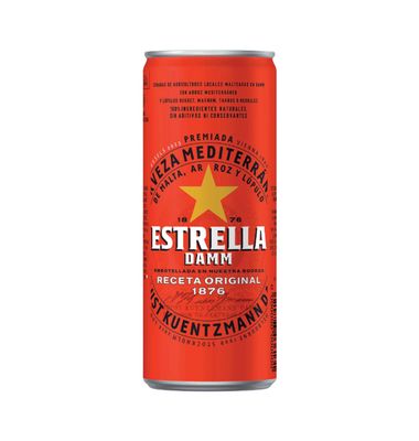 Cerveza Estrella Damm Lata 50 cl