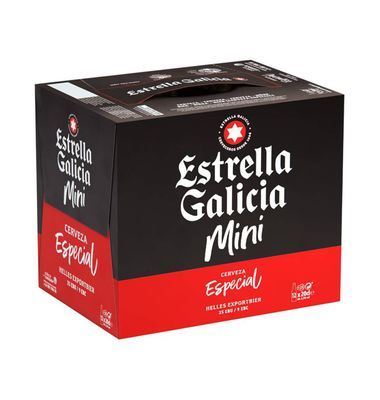 Cerveza Estrella Galicia Especial Mini 12 Unidades