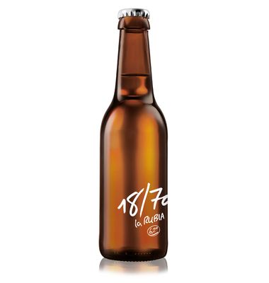 Cerveza 18/70 La Rubia Botella 33 cl