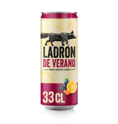 Tinto De Verano Limón Ladrón De Verano Lata 33 cl
