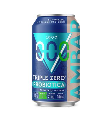 Cerveza Ambar 0'0 Tostada Probiótica 33 cl