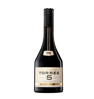 Brandy 5 años TORRES, botella 70 cl