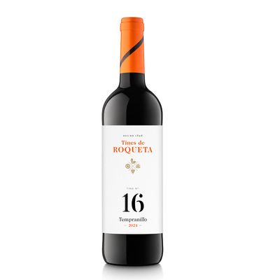 Vino Tinto Tines De Roqueta Tempranillo D.O. 75 cl