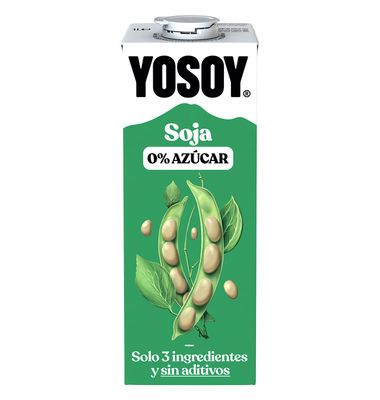 Bebida Yosoy Soja Natural 0% 1 L
