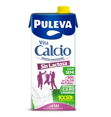 Leche Puleva Sin Lactosa Vitacalcio 1 L