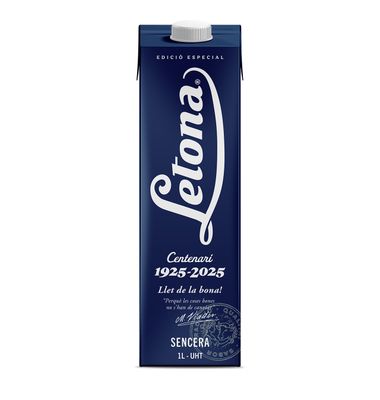 Leche Letona Entera Brick 1 L