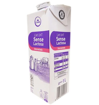 Leche Condis Sin Lactosa Desnatada 1 L