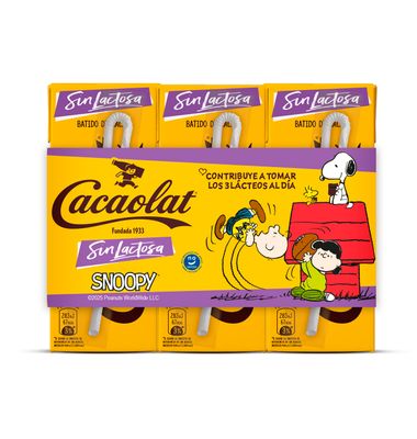 Batido Mini Cacaolat Sin Lactosa Brick 6 Unidades