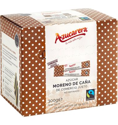 Azúcar Moreno Azucarera Sobre Estuche Comercio Justo 300 G