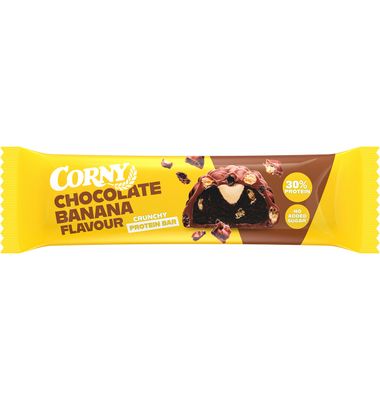Barrita proteína de caramelo y chocolate CORNY, 1 ud, 45 g
