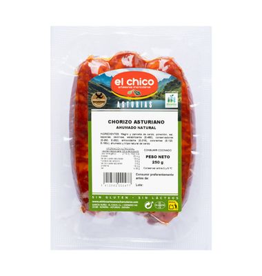 Chorizo El Chico Extra 3 Unidades 250 G