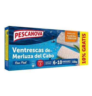 Ventrescas Pescanova Merluza 440 G