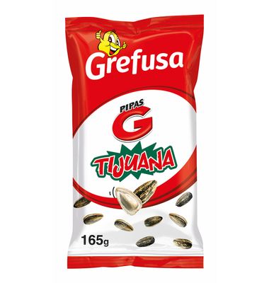 Pipas G sabor tijuana GREFUSA, bolsa 165 g