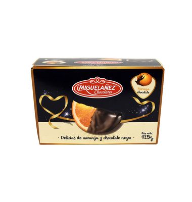 Delicias Miguelañez Naranja Choco 125 G
