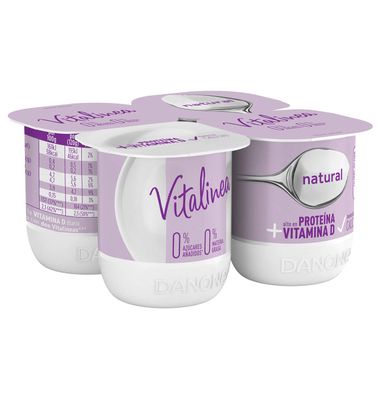Vitalinea Danone Natural 4 Unidades