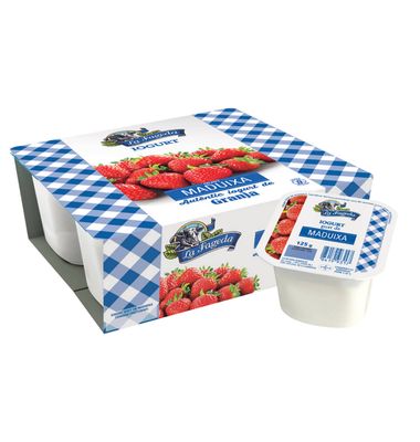Yogur La Fageda Sabor Fresa 4 Unidades