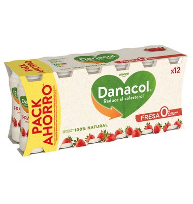 Danacol Danone Fresa 12 Unidades