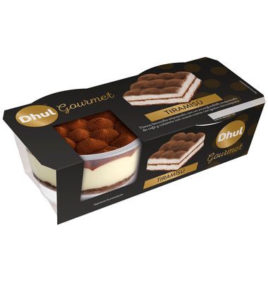 Postre Oro Dhul Tiramisú 2 Unidades