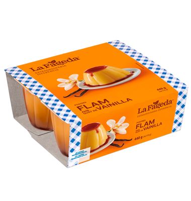 Flan La Fageda Vainilla 4 Unidades