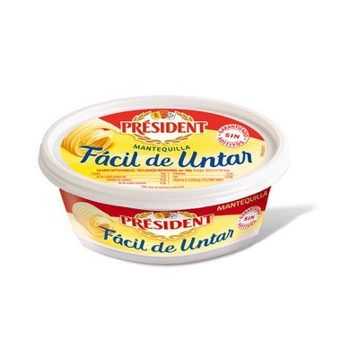 Mantequilla Président Fácil Untar 250 ml