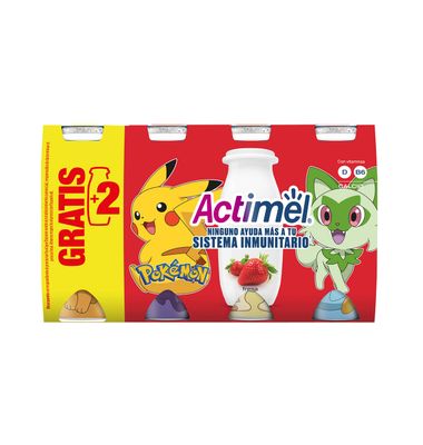 Actimel Danone Fresa Kid 6+2 Unidades 8 ud