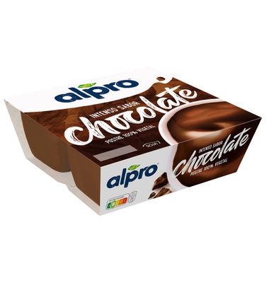 Postre Alpro Choco Negro 4 Unidades