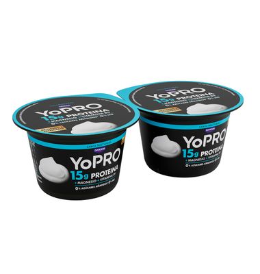 Yogur Yopro Natural 2 Unidades