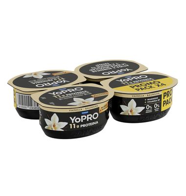 Yogur Yopro Danone Vainilla 4 Unidades
