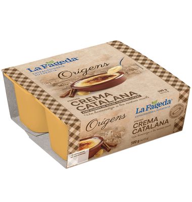 Crema La Fageda Catalana 4 Unidades