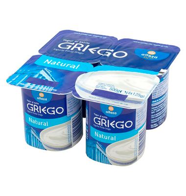 Yogur Grieg Alteza Natural 4X 125 G