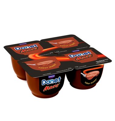 Natillas Danet Mars 4 Unidades