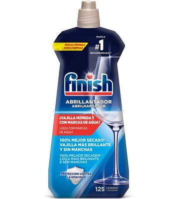 Abrillantador Finish Para Lavavajillas Máquina Brillo Y Secado Regular 500 ml