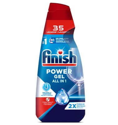 Lavavajillas Finish Powe All In One Gel 35 Dosis 700 ml
