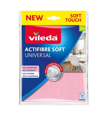 Bayeta actifibra VILEDA, pack 2 uds 2 unidades