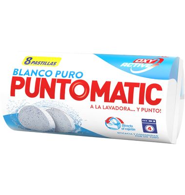 Detergente Puntomatic Tubo 8 Unidades