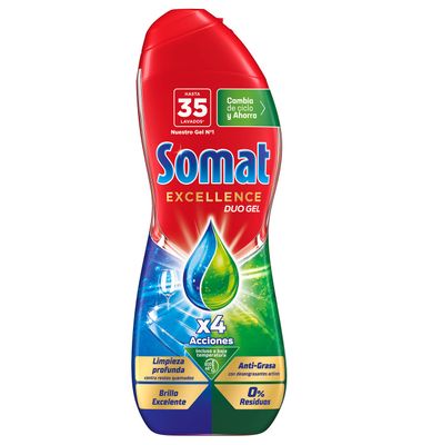 Gel Lavavajillas Somat Anti Grasa 35 Lavados 560 ml