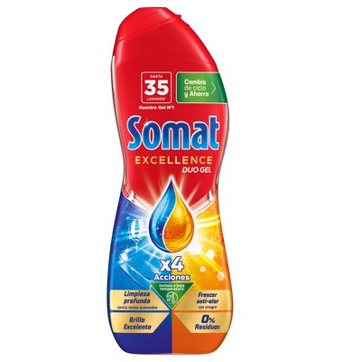 Gel Lavavajillas Somat Vinagre 35D 560 ml