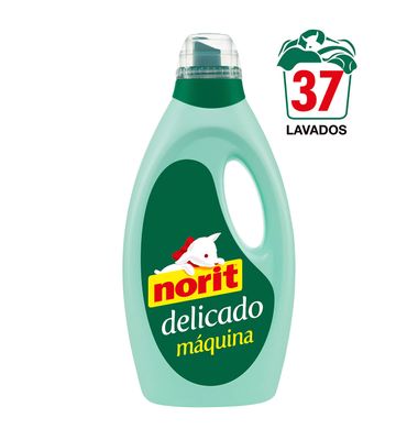 Detergente delicado a máquina NORIT, garrafa 37 dosis